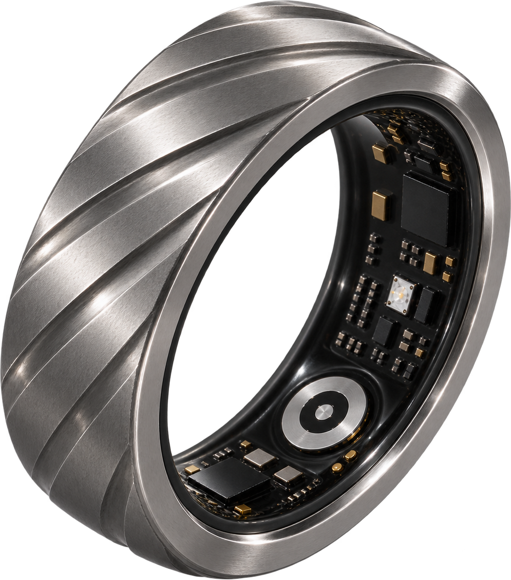 Facettierter SKELVIA Ring