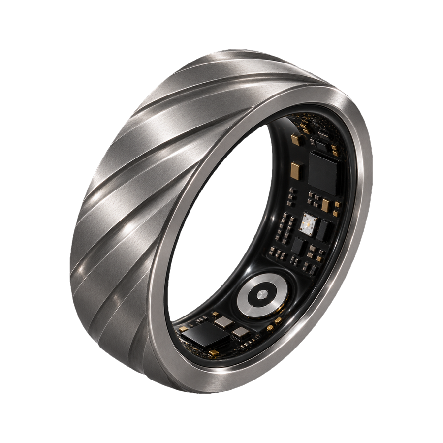 SKELVIA Smart Ring – Modell Spiral Fine